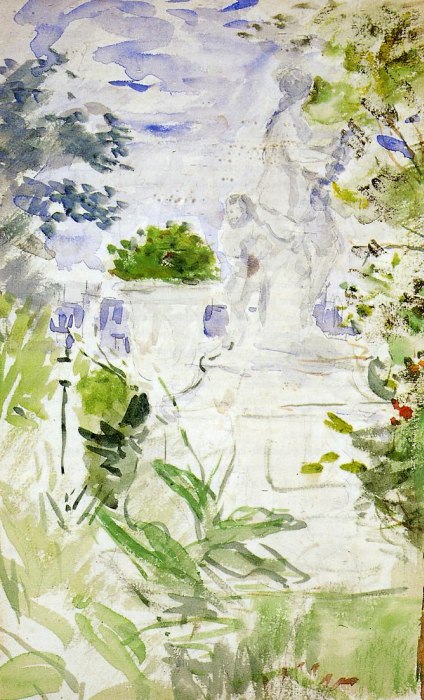Berthe Morisot - Die Tuilerien - The Tuileries